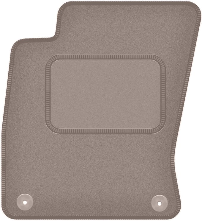 Beige bestuurdersmat voor: Audi A8 D3 Lang (2002-2009)