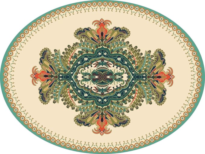 Vinyl | Vloerkleed vinyl | Bessy | 90x120 cm