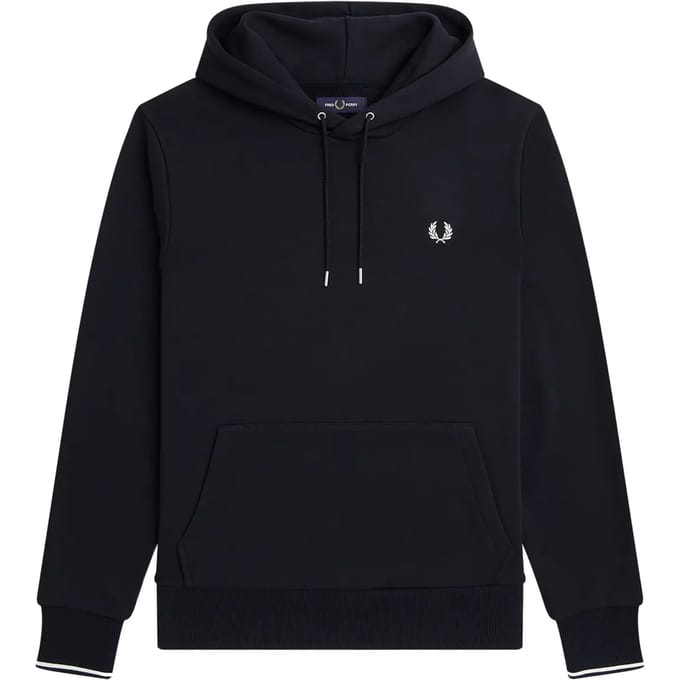 Fred Perry Hoodie Logo M2643 Navy - Hoodies
