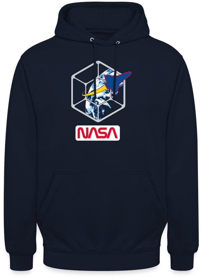NASA-baan om de aarde Hoodie Unisex