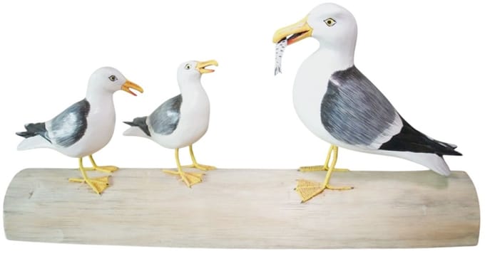 Ornament Wim 3 meeuwen