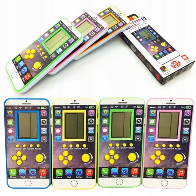 Woopie Mini Tetris Spel - Draagbare klassieke gameconsole