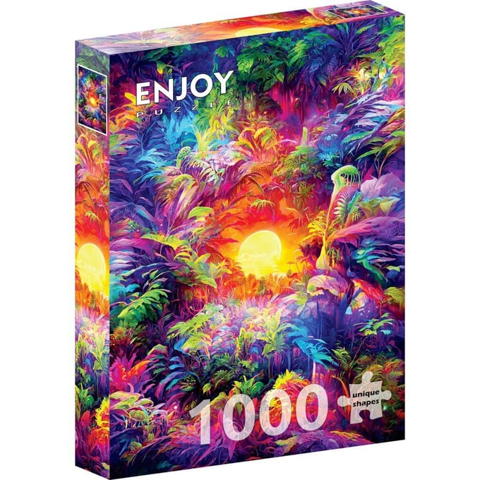 Enjoy Puzzle legpuzzel Rainbow Tropic - 1000 stukjes kleurrijk.
