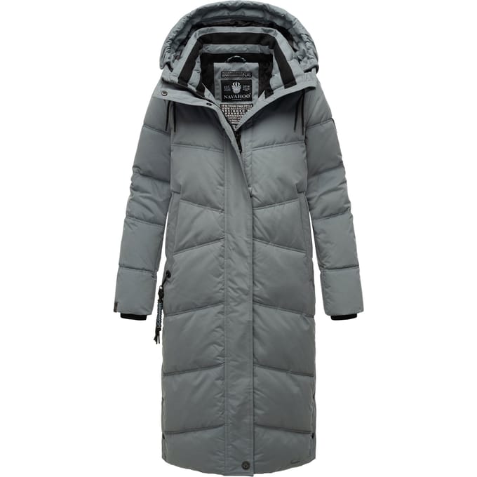 Navahoo dames winterjas Kuschelmausi – Extra Lang & Heerlijk Warm