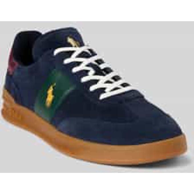 sneakers van echt leer