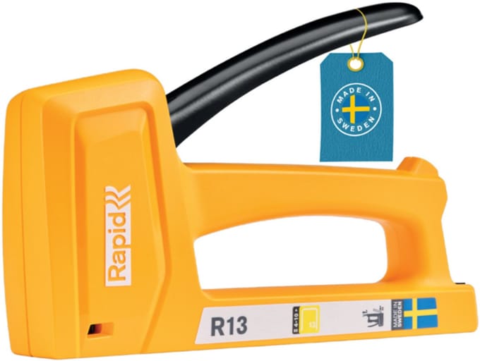 Rapid R13 - Handtacker - Ergonomisch - Kunststof/Staal - Geel