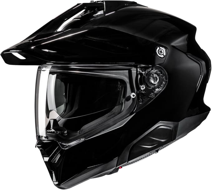 HJC RPHA 60 Solid Zwart Adventure Motorhelm - Helm