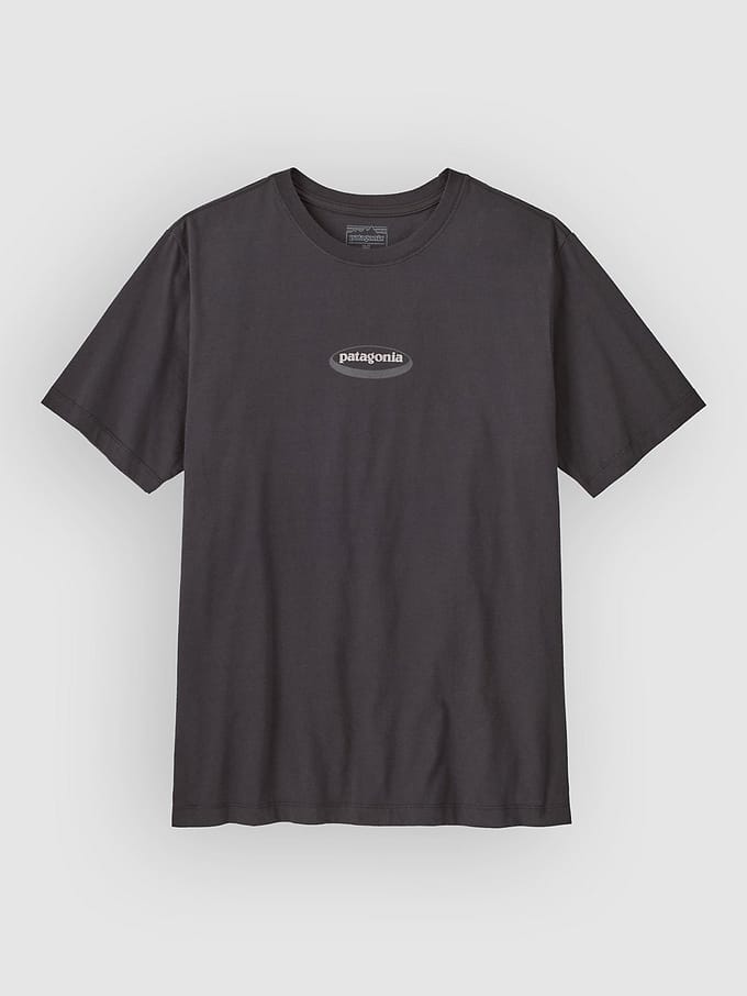 Patagonia 95 Oval Logo T-Shirt zwart