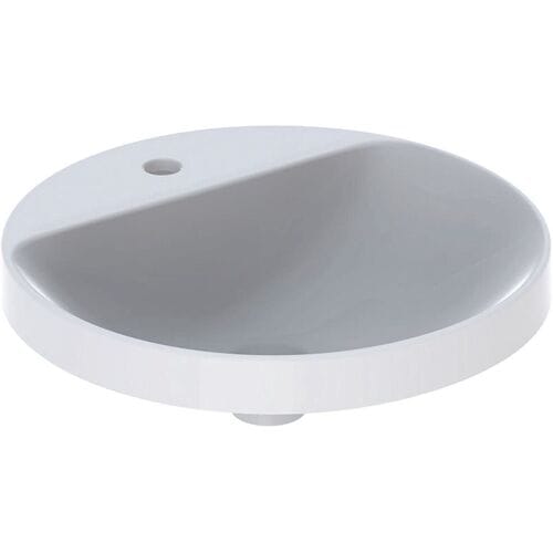 Geberit VariForm built-in washbasin, round, with tap hole bench 500.707.01.2
