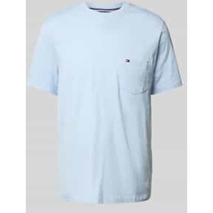 Regular fit T-shirt van puur katoen