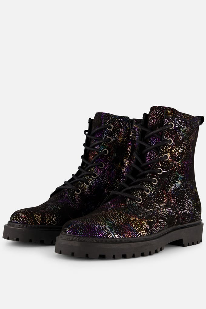 Giga Giga Veterboots zwart Leer