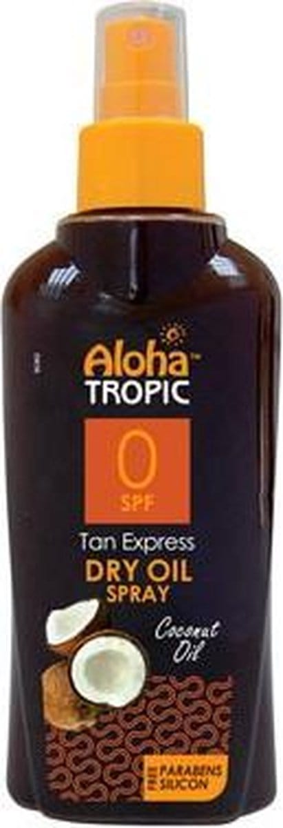 Aloha Tropic Zon Olie *SPF00 Kokosnoot* 200ml