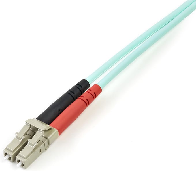 StarTech 2m 10Gb Aqua Multimode 50/125 Duplex Halogeenvrije Glasvezel Netwerkkabel LC-LC