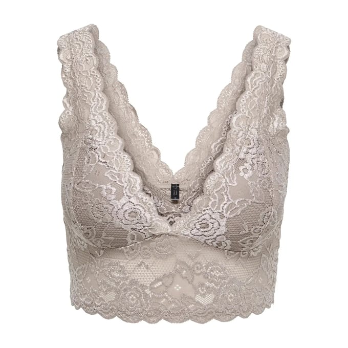 ONLY dames bralette kant chloe beige II