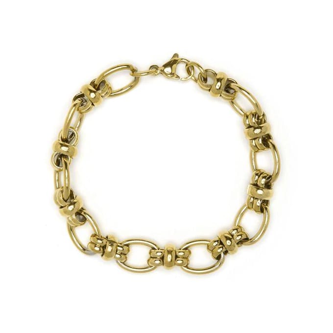 Luxenter Armband met 18-karaats geelgouden afwerking - Laneda