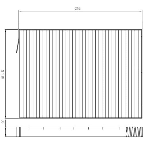 Cabinefilter FEBI BILSTEIN 174257