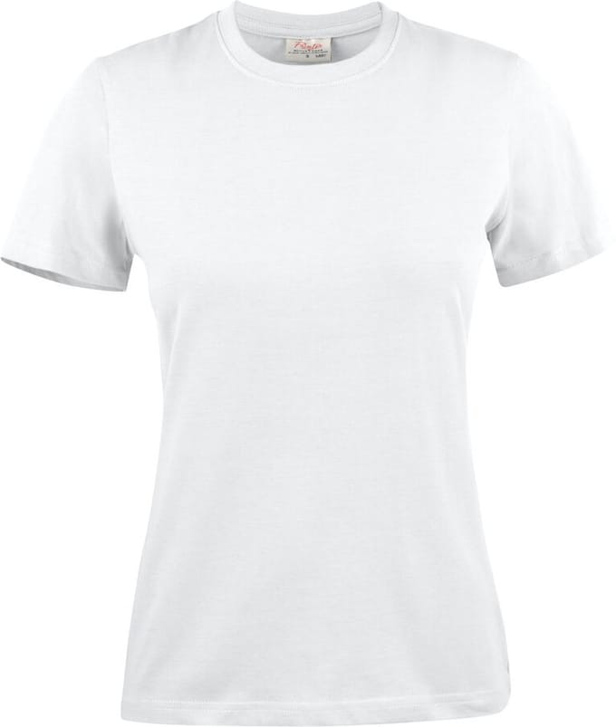 Printer HEAVY T-SHIRT LADY 2264014 - Wit - M