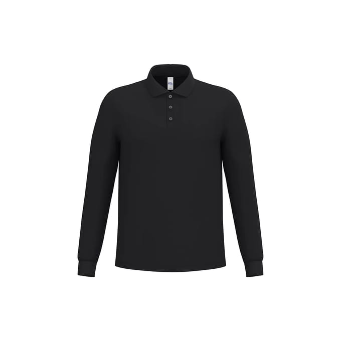 Polo met lange mouwen iDeal Basic Brand