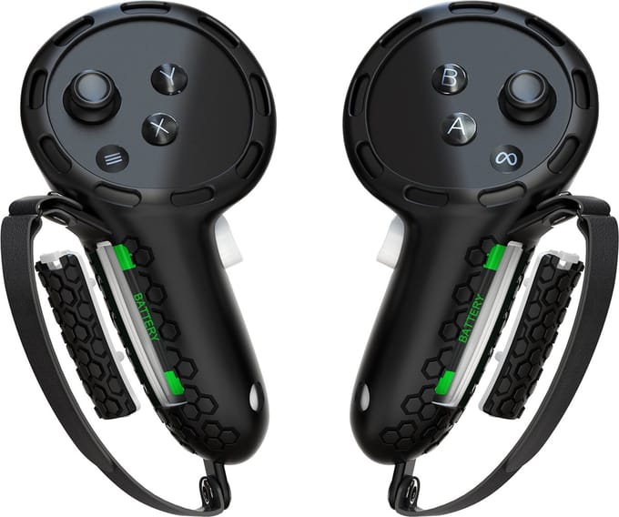 YONO Grip Case geschikt voor Meta Quest 3 - Oculus - Case - Accessoires - Zwart
