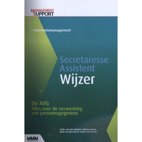 De Avg Alles Over De Verwerking Van Persoonsgegevens - Lieke van den Eijnden