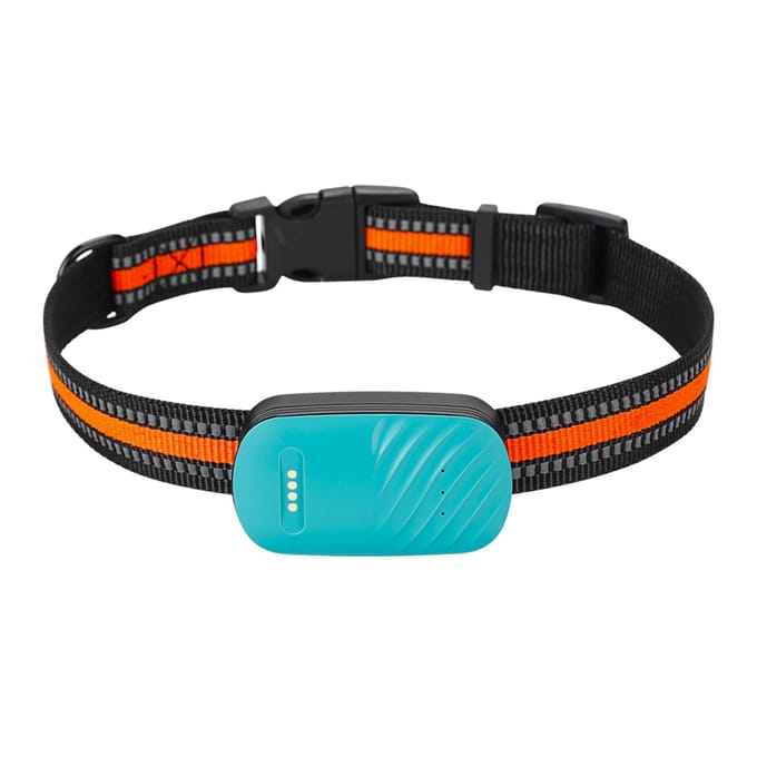 Pet Tracker GPS Waterdicht Elektronisch hek Hond Kattenhalsband Verloren Preventie Meerdere positionering groen