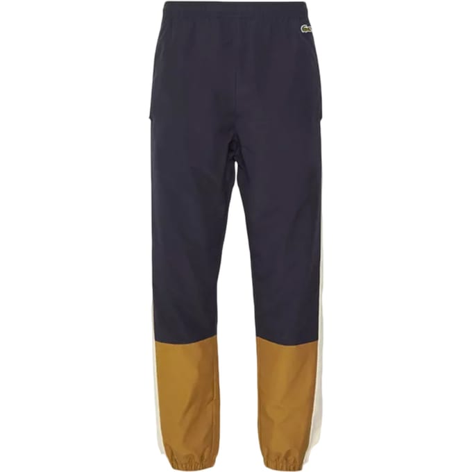 Lacoste Tracksuitbroek Heren Kleurblok (Marine / Bruin)