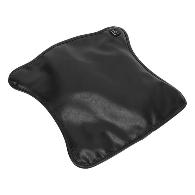 DC 12V Motorfiets Verwarmde Stoelhoes Verstelbaar Waterdicht Comfortabel Vlamvertragend Universeel voor black