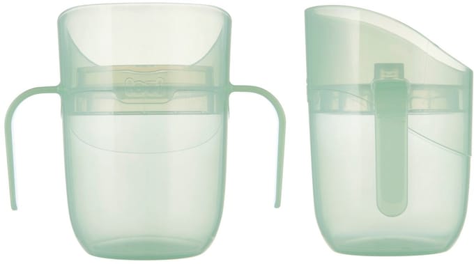 Difrax LOVI Genius Oefenbeker - 130 ml/ 150ml - Groen - 2 Stuk