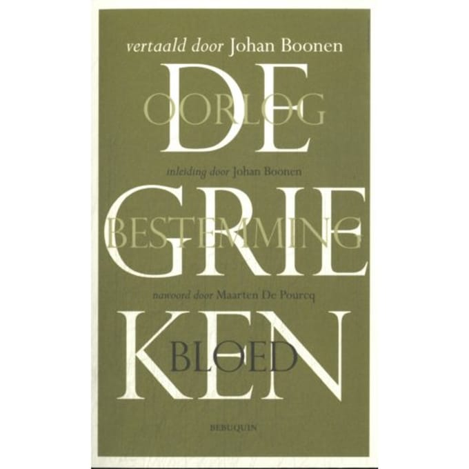 Bloed - De Grieken - Sofokles