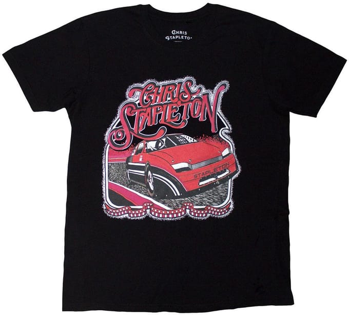 Chris Stapleton - Car Heren T-shirt - S - Zwart