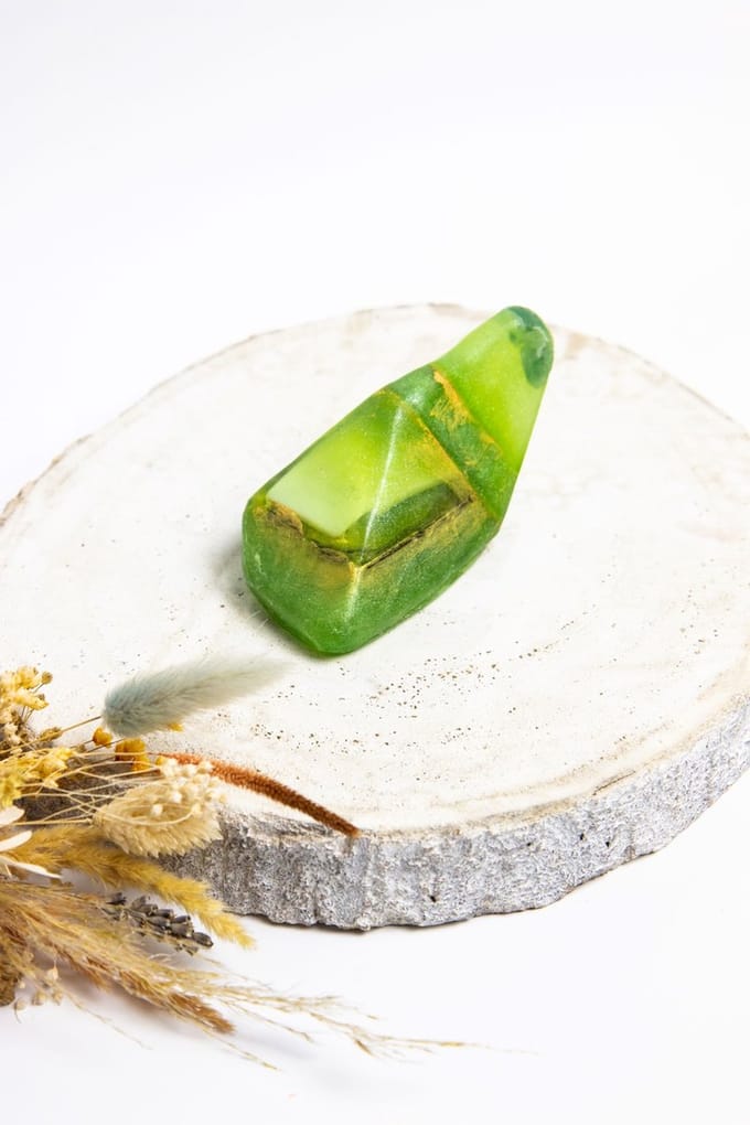 ExcluJess - Kristalzeep - Green aventurine - olive & thyme