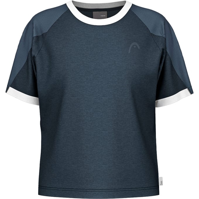 HEAD Play Tech T-shirt Dames-Donkerblauw