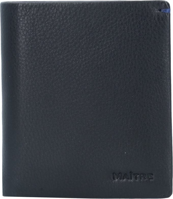 Maître Herrstein Habert Portemonnee Leer 9 cm - Jongens - Horizontaal - black