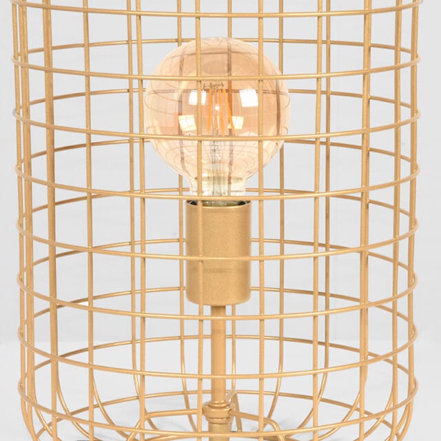 LABEL51 - Tafellamp Solido - Goud - 26x26x40cm