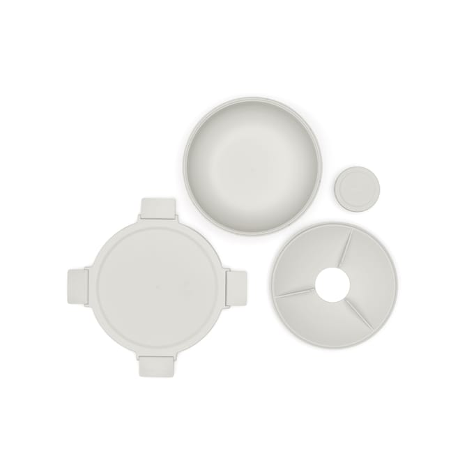 Brabantia Make & Take Salade Lunchbox To Go - 1,3 l - Kunststof - Light Grey
