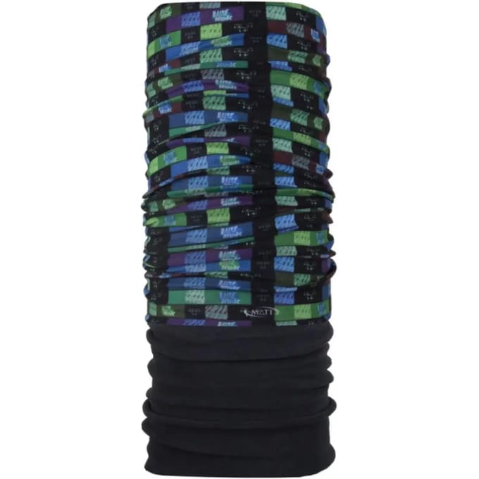 Tour de cou in microfibre polartec MATT Musical Negve