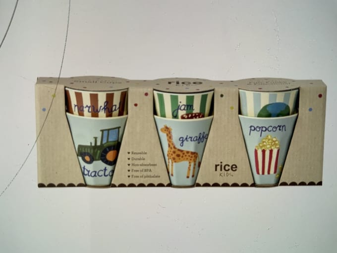Rice kinderbekers small