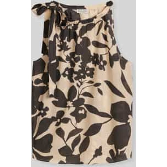 loose fit blousetop van puur katoen
