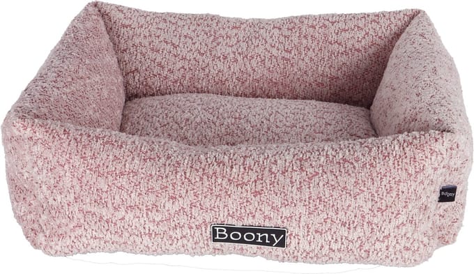 Boony lounger chenille roze 50cm