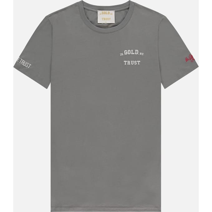 In Gold We Trust The Pusha Quiet Shade Maat: L | Tops Outlet | Unisex | Grijs