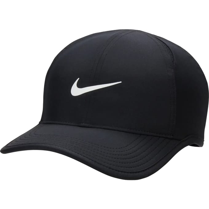 Nike Dri-FIT Club Unstructured Featherlight Pet - Zwart - Maat M/L - Unisex