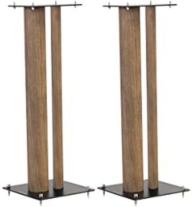 Stabiele Luidsprekerstandaard tot 50 kg - 60 cm Hoog, Eiken Decor, Paar