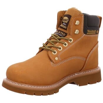 Dockers by Gerli heren leren veterschoenen 23DA004-300910 laarzen bruin