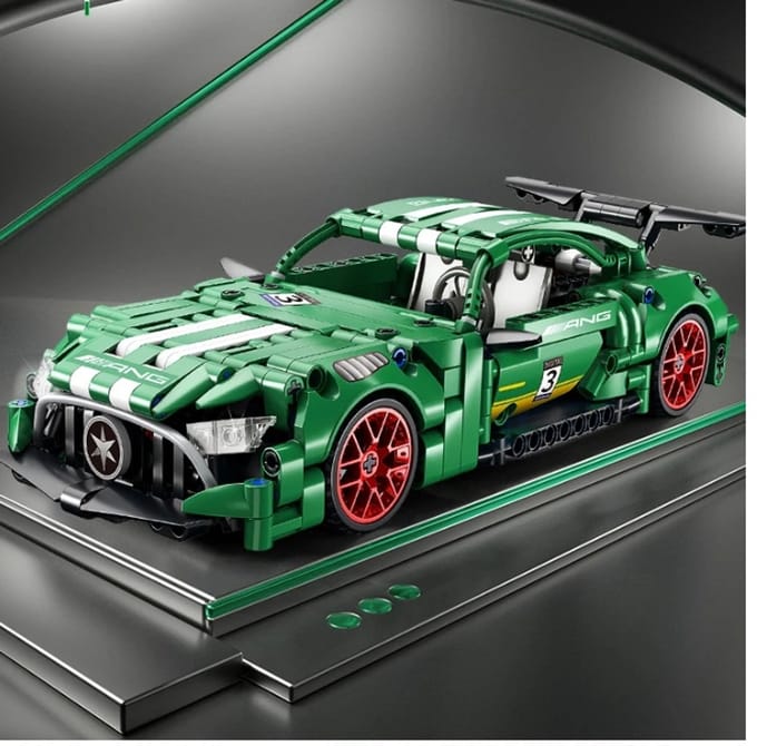 Raceauto bouwset – 456 stuks