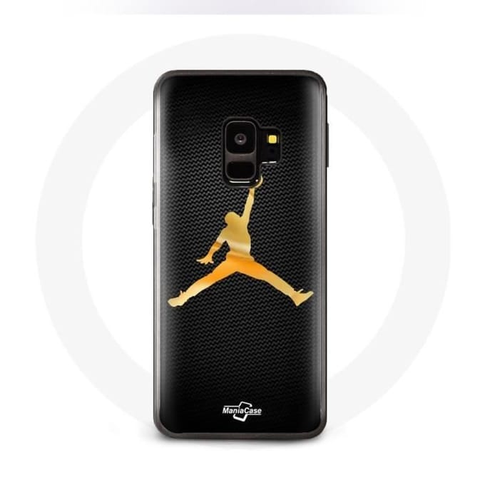 Coque - Michael Jordan - Samsung Galaxy S9 Air - Jaune - Souple - Protection jaune
