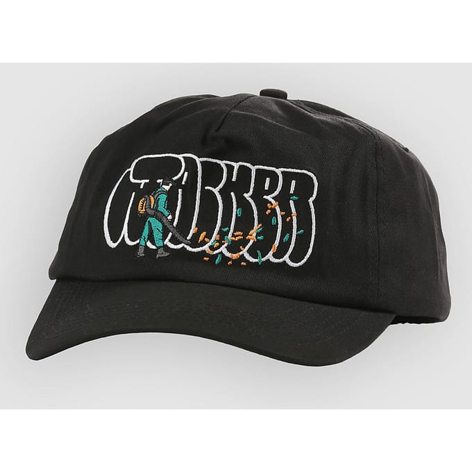Jacker Lanscaper 5 panel Snap Cap zwart