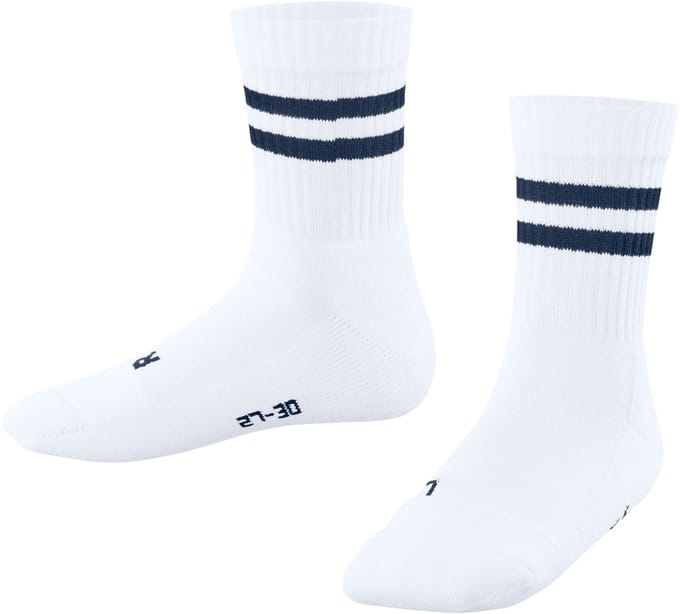 FALKE Dynamic SO gedessineerd katoen sokken kinderen wit - maat 35-38