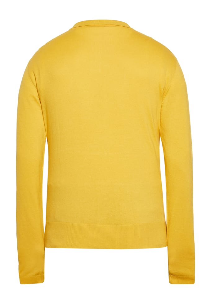 Mo Jumper Heren Mosterdgeel
