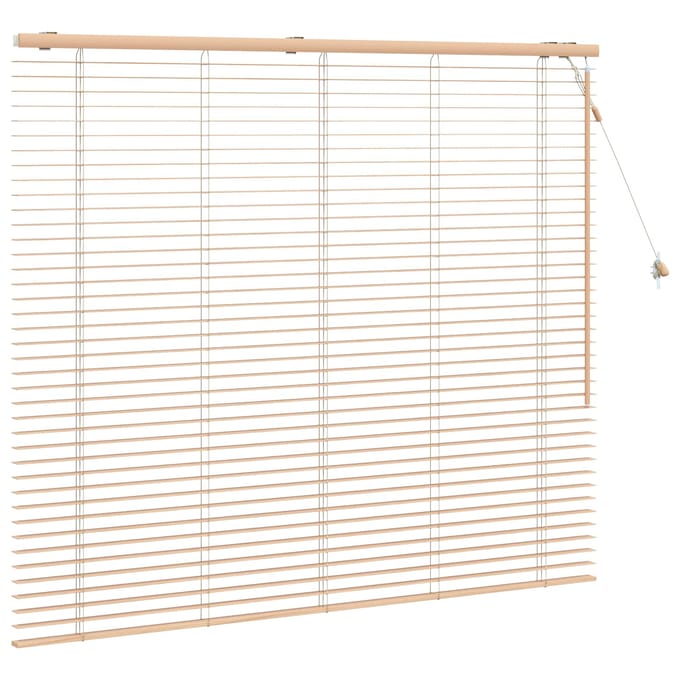 vidaXL - Venetiaanse - jaloezie - Eiken - Look - 155 - x - 130 - cm - 35 - mm
