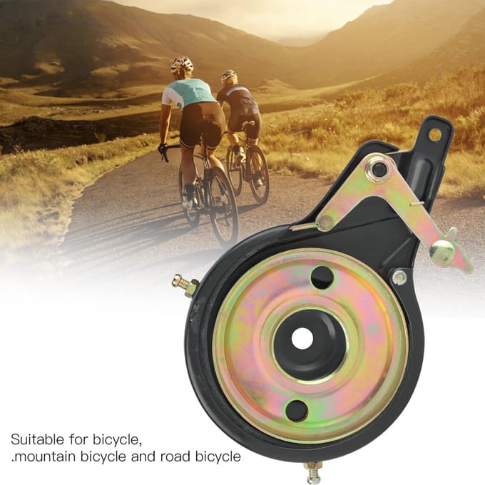 Universele stalen fiets mountainbike naafrem achter rollerremset beige